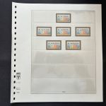 Vordruckblätter Lindner T-System, 18 Ringe, Bund, Jahre 1994-1999, gebraucht