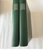 2 x Lindner Ringbinder, 18-Ringe, Grün wattiert, gebraucht (A)