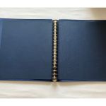 2 x Lindner Ringbinder, 18-Ringe, Blau genarbt, gebraucht