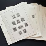 Vordruckblätter Leuchtturm SF, Bund, Jahre 1949-1969, gebraucht (BSB3603)