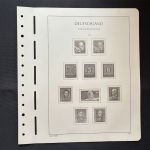 Vordruckblätter Leuchtturm SF, Bund, Jahre 1949-1969, gebraucht (BSB3604)