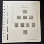 Vordruckblätter Leuchtturm SF, Bund, Jahre 1949-1969, gebraucht (BSB3604)
