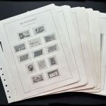 Vordruckblätter Leuchtturm SF, Bund, Jahre 1980-1989, gebraucht (BSB3613)