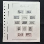 Vordruckblätter Leuchtturm SF, Bund, Jahre 1980-1989, gebraucht (BSB3613)