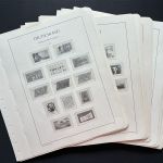 Vordruckblätter Leuchtturm SF, Bund, Jahre 1980-1989, gebraucht (BSB3614)