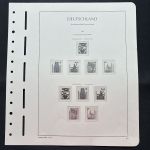 Vordruckblätter Leuchtturm SF, Bund, Jahre 1980-1989, gebraucht (BSB3614)