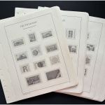 Vordruckblätter Leuchtturm SF, Bund, Jahre 1990-1994, gebraucht (BSB3615)