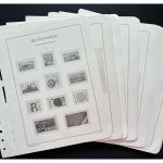 Vordruckblätter Leuchtturm SF, Bund, Jahre 1990-1994, gebraucht (BSB3616)
