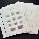 Vordruckblätter Leuchtturm SF, Bund, Jahre 1990-1994, gebraucht (BSB3618)