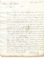 Vorphilabeleg von 66 Lyon nach Paris, Jahr 1825