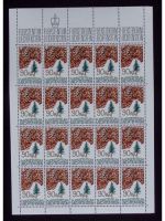 Liechtenstein, Kleinbogen, KB, Jahrgang 1986, postfrisch, ungefaltet