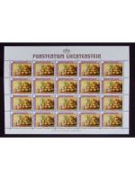 Liechtenstein, Kleinbogen, KB, Jahrgang 1986, postfrisch, ungefaltet