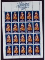 Liechtenstein, Kleinbogen, KB, Jahrgang 1982, postfrisch, ungefaltet