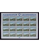 Liechtenstein, Kleinbogen, KB, Jahrgang 1982, postfrisch, ungefaltet