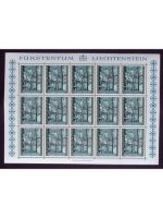Liechtenstein, Kleinbogen, KB, Jahrgang 1980, postfrisch, ungefaltet