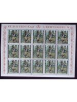Liechtenstein, Kleinbogen, KB, Jahrgang 1980, postfrisch, ungefaltet
