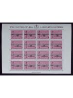 Liechtenstein, Kleinbogen, KB, Jahrgang 1980, postfrisch, ungefaltet