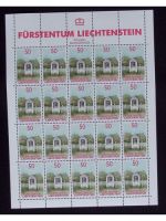 Liechtenstein, Kleinbogen, KB, Jahrgang 1988, postfrisch, ungefaltet