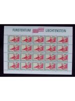 Liechtenstein, Kleinbogen, KB, Jahrgang 1988, postfrisch, ungefaltet