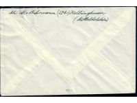 Bund, MiNr. 197 Paar, Bedarfsbrief nach Dresden vom 25.3.54