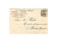 AK, Neujahr, Prägekarte, Prosit Neujahr, 30.12.1904, gebraucht