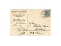 AK, Neujahr, Prägekarte, Herzliche Glückwünsche zum Neuen Jahre, 31.12.1907