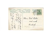 AK, Neujahr, Prägekarte, Herzliche Glückwünsche zum Neuen Jahre, 31.12.1909
