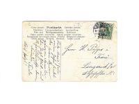 AK, Neujahr, Prägekarte, Die besten Glückwünsche zum … , 01.01.1907,