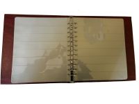 Michel Exklusiv Ringbinder Rot mit 20 Einsteckblättern (8 Streifen) gebraucht