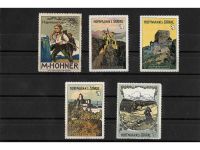 10 x Reklamemarken Werbemarken Vignetten vor 1945, 10 verschiedene