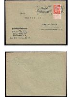 Deutsches Reich, 5 Belege, Bedarf, Sammlerbelege, Hindenburg Frankatur, Lot 3