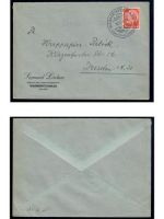 Deutsches Reich, 5 Belege, Bedarf, Sammlerbelege, Hindenburg Frankatur, Lot 22