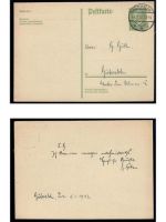 Deutsches Reich, 5 Belege, Bedarf, Sammlerbelege, Hindenburg Frankatur, Lot 22