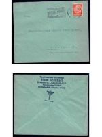 Deutsches Reich, 5 Belege, Bedarf, Sammlerbelege, Hindenburg Frankatur, Lot 12