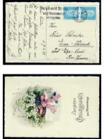 Deutsches Reich, 5 Belege, Bedarf, Sammlerbelege, Hindenburg Frankatur, Lot 20