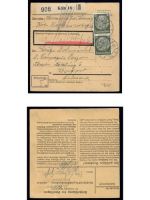 Deutsches Reich, 5 Belege, Bedarf, Sammlerbelege, Hindenburg Frankatur, Lot 20