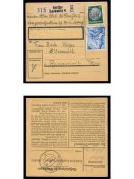 Deutsches Reich, 5 Belege, Bedarf, Sammlerbelege, Hindenburg Frankatur, Lot 34