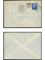 Deutsches Reich, 5 Belege, Bedarf, Sammlerbelege, Hindenburg Frankatur, Lot 46