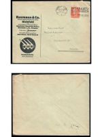 Deutsches Reich, 5 Belege, Bedarf, Sammlerbelege, Hindenburg Frankatur, Lot 19