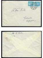 Deutsches Reich, 5 Belege, Bedarf, Sammlerbelege, Hindenburg Frankatur, Lot 19