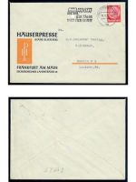 Deutsches Reich, 5 Belege, Bedarf, Sammlerbelege, Hindenburg Frankatur, Lot 47