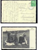 Deutsches Reich, 5 Belege, Bedarf, Sammlerbelege, Hindenburg Frankatur, Lot 47