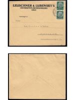 Deutsches Reich, 5 Belege, Bedarf, Sammlerbelege, Hindenburg Frankatur, Lot 47