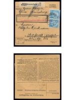 Deutsches Reich, 5 Belege, Bedarf, Sammlerbelege, Hindenburg Frankatur, Lot 47