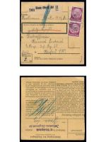 Deutsches Reich, 5 Belege, Bedarf, Sammlerbelege, Hindenburg Frankatur, Lot 8