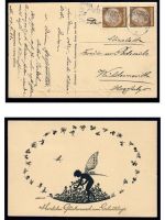 Deutsches Reich, 5 Belege, Bedarf, Sammlerbelege, Hindenburg Frankatur, Lot 11