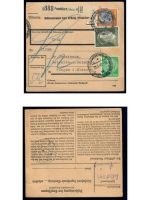 Deutsches Reich, 5 Belege, Bedarf, Sammlerbelege, Hindenburg Frankatur, Lot 11