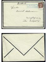 Deutsches Reich, 5 Belege, Bedarf, Sammlerbelege, Ganzsachen, Lot 4