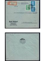 Deutsches Reich, 5 Belege, Bedarf, Sammlerbelege, Hindenburg Frankatur, Lot 4