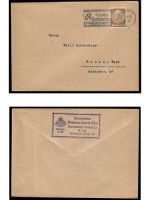 Deutsches Reich, 5 Belege, Bedarf, Sammlerbelege, Hindenburg Frankatur, Lot 7
